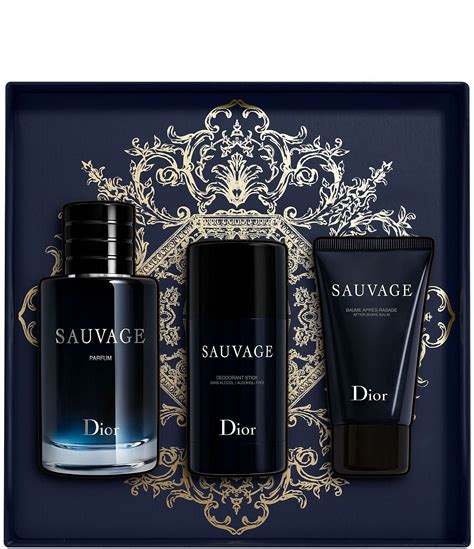 dior sauvage parfum 100ml gift set|Dior Sauvage gift set boots.